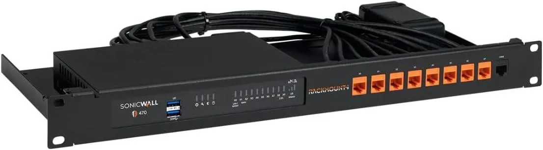 Rackmount.IT, LLC Rackmount.IT, LLC RM-SW-T11 1U 19" Rack Mount for SonicWall TZ270W TZ370W TZ470W — product photo