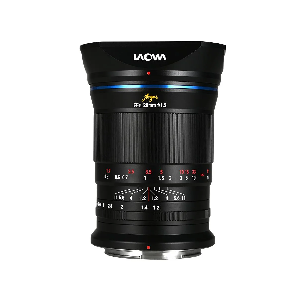 Venus Optics Venus Optics Laowa Argus 28mm f/1.2 Nikon Z camera lens — product photo