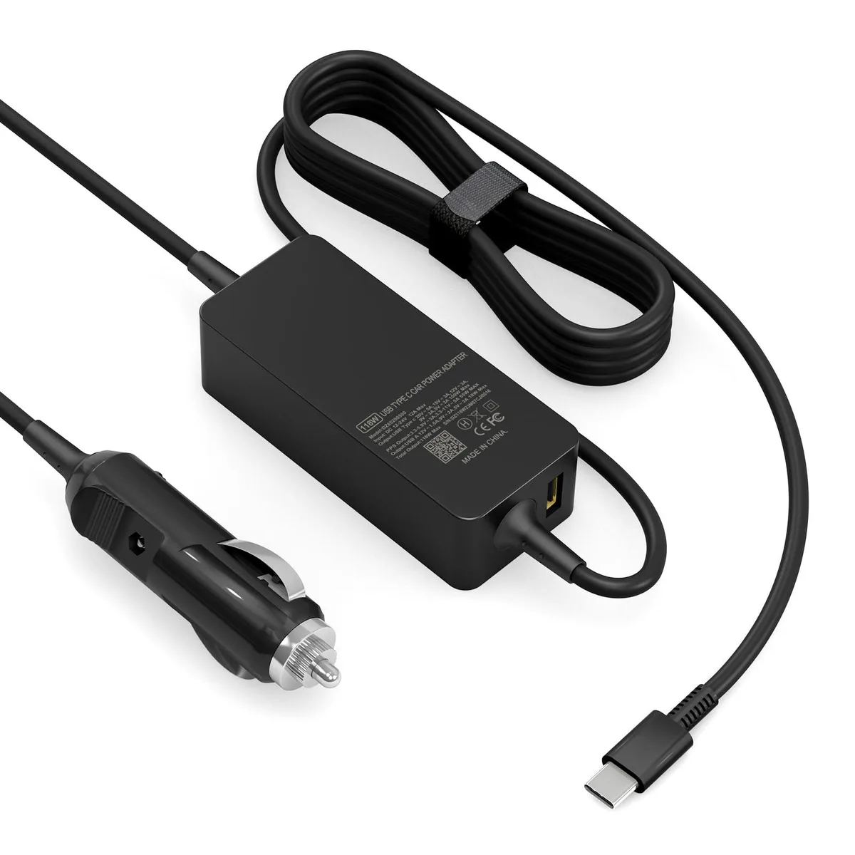  YURCIPWE DZ65200325 100W USB-C Car Charger — product photo