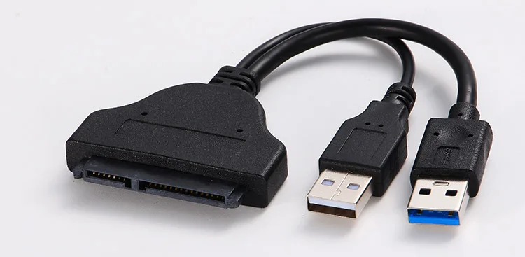 TeKit TeKit USB 3.0 to SATA 7+15 pin adapter cable 42 cm — product photo