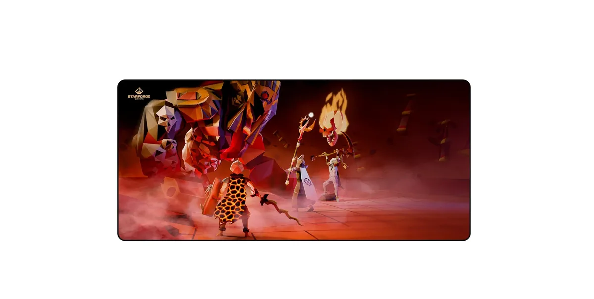 Starforge Starforge Leagues II OSRS Desk Mat 900x400x3mm — product photo
