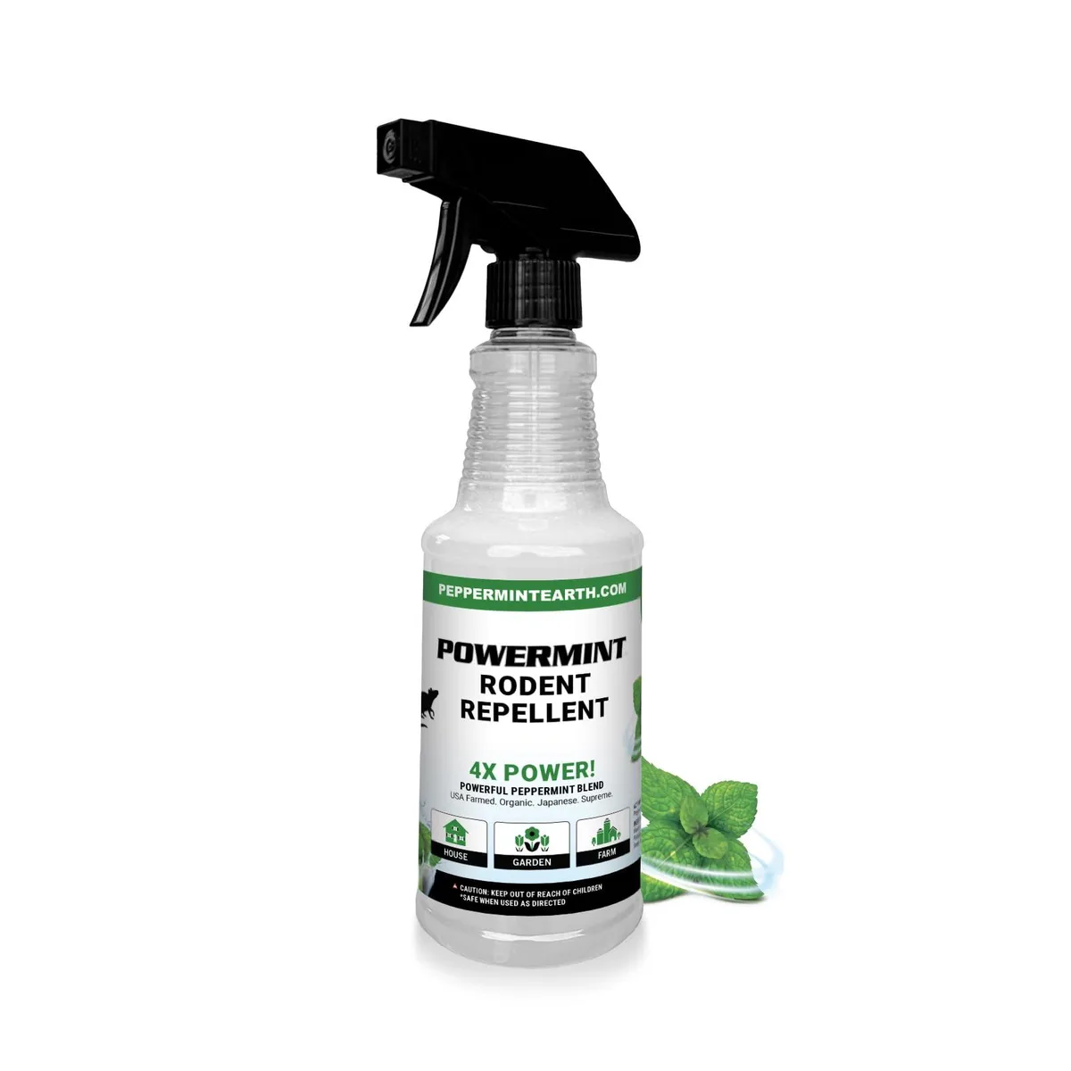 16 oz spray bottle with mist stream nozzle