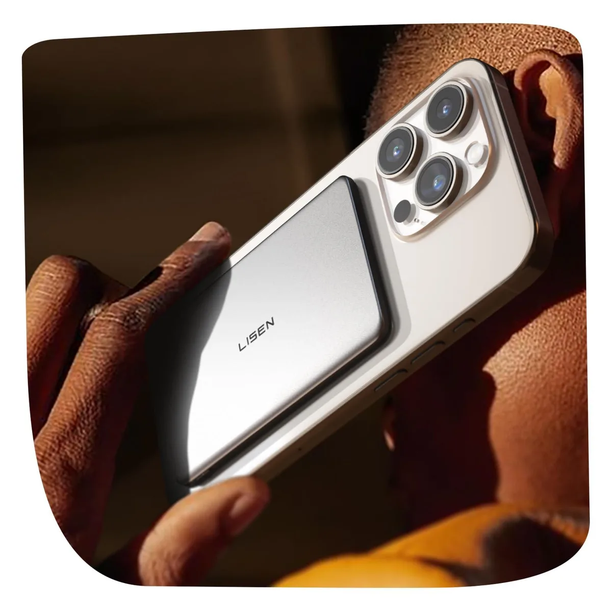 No Sew No Sew 2E421 5000mAh power bank Glacier Gray — product photo