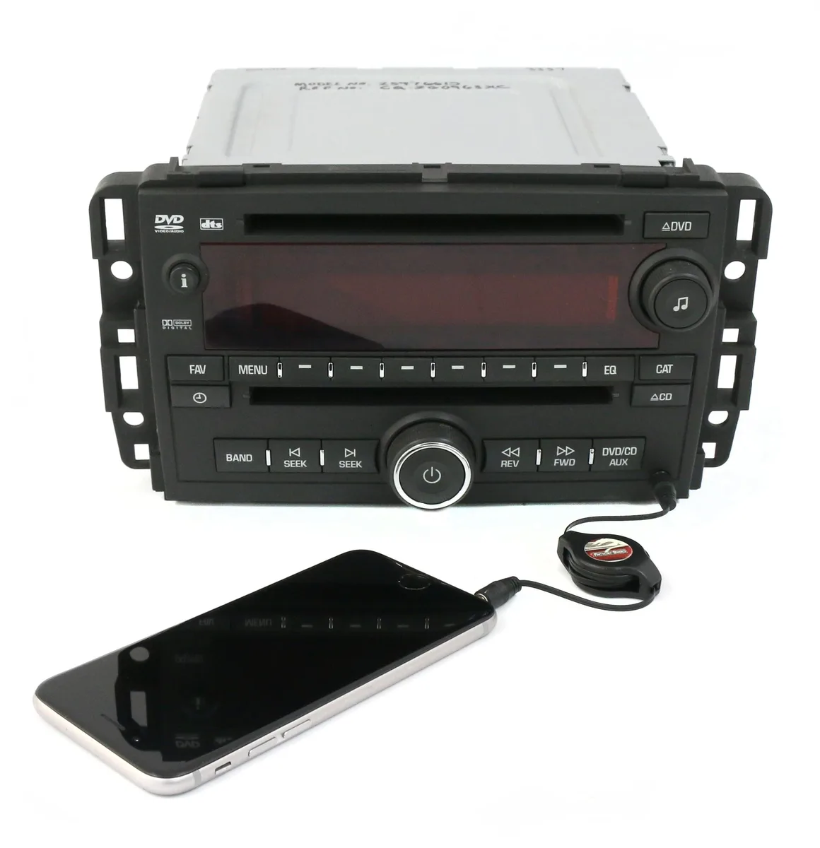1 Factory Radio 1 Factory Radio 25976615 OEM Receiver 2010-2012 GMC Acadia AM FM CD DVD MP3 Aux — product photo