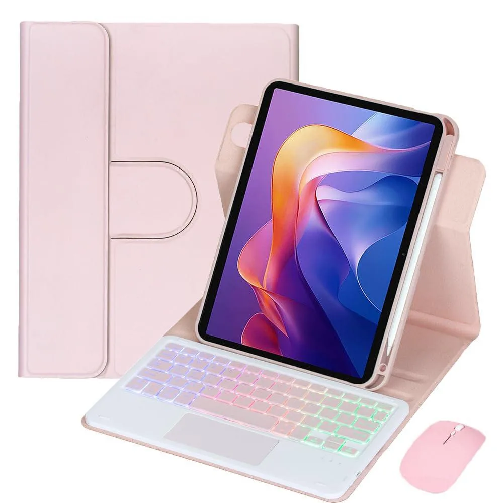 Timoom Timoom 11" 2025 Rainbow Backlit Keyboard Case Pink — product photo