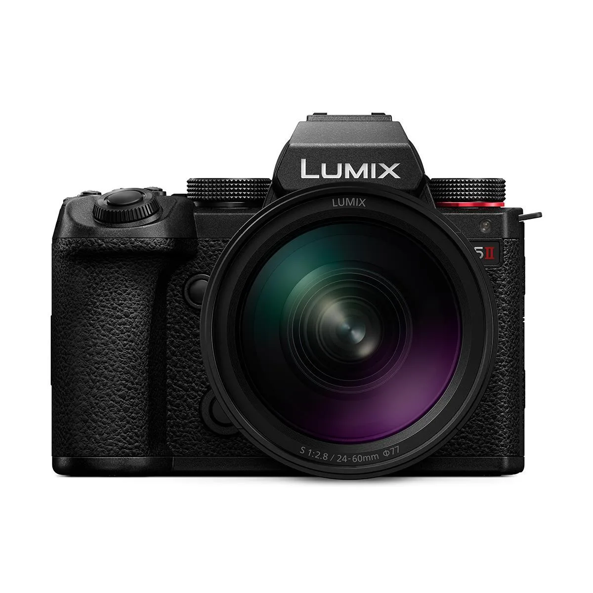 Panasonic Panasonic LUMIX S5II compact mirrorless camera with S 24-60mm f/2.8 lens — product photo