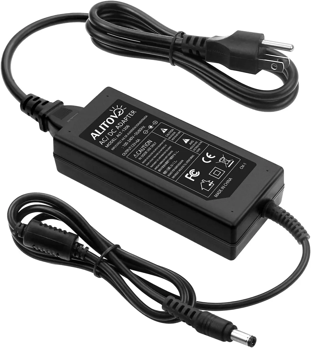 BASEUS BASEUS 12V 6A 72W AC Adapter 100-240V 5.5mm 2.1-2.5mm — product photo