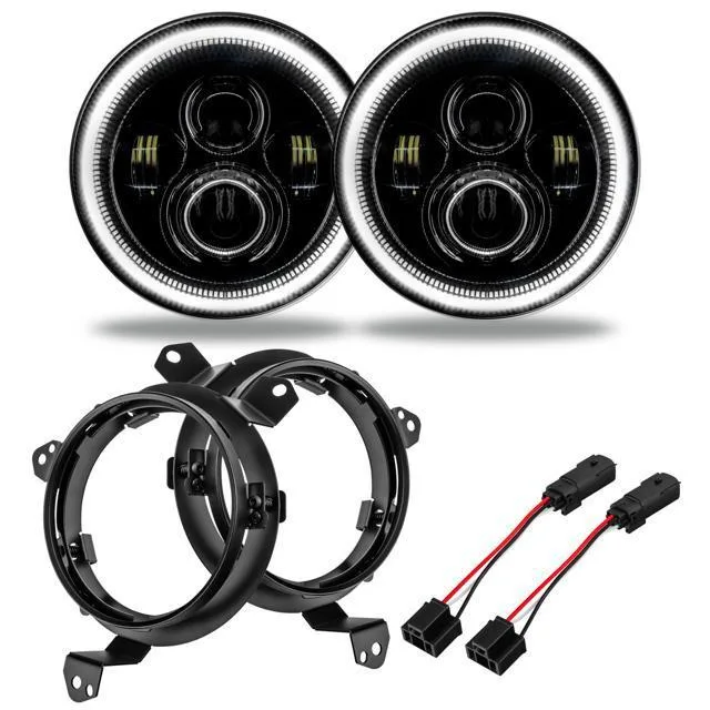 Oracle Lighting Oracle Lighting Headlight Assembly 5769J-001 18-21 Jeep Wrangler JL 20-21 Gladiator JT — product photo