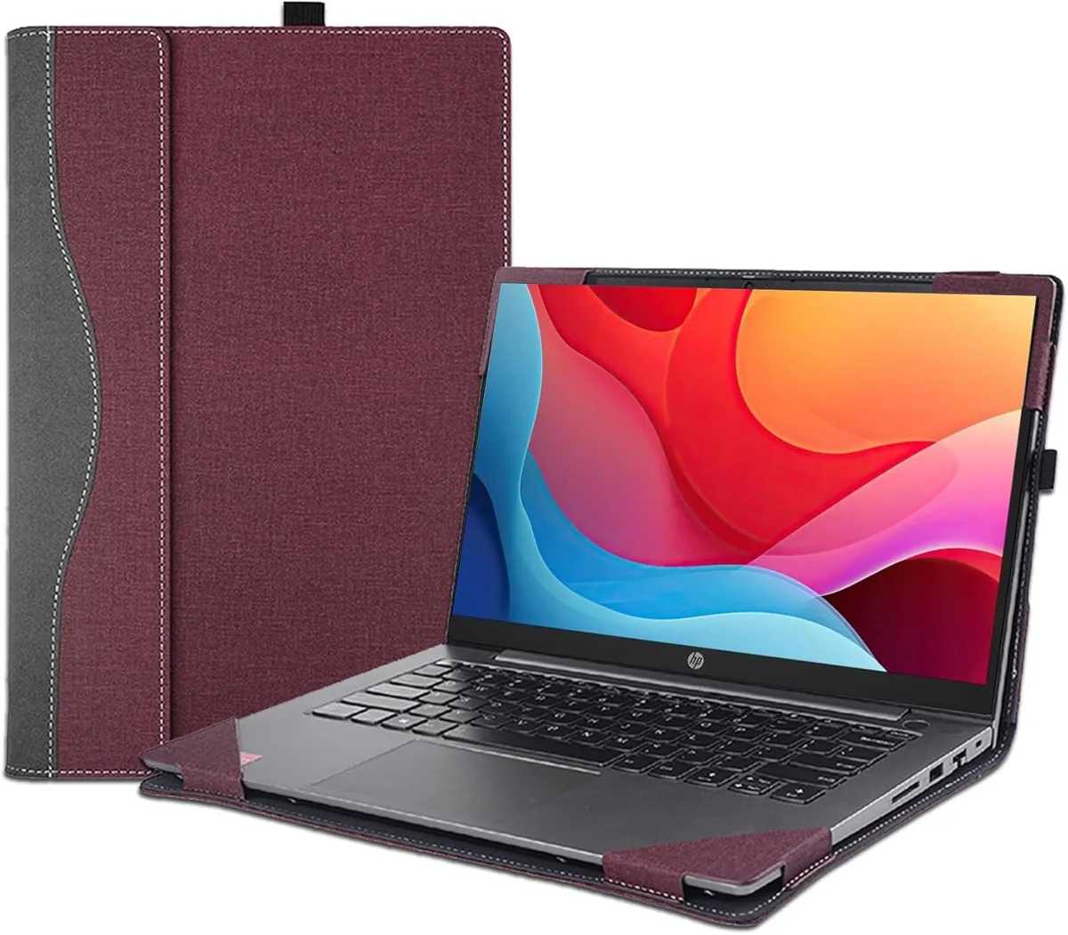 BONAEVER BONAEVER Laptop Case 16" HP Pavilion 16-af 16-ag Coffee — product photo