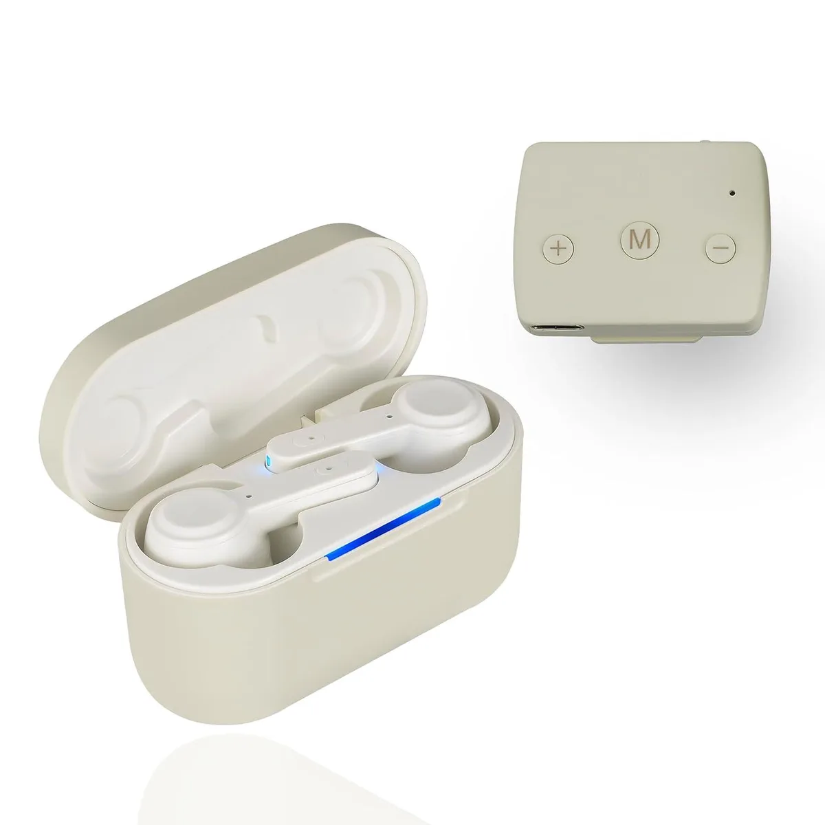 DIGISINE DIGISINE goodHearing T3 OTC Hearing Aid with Microphone Transmitter White — product photo