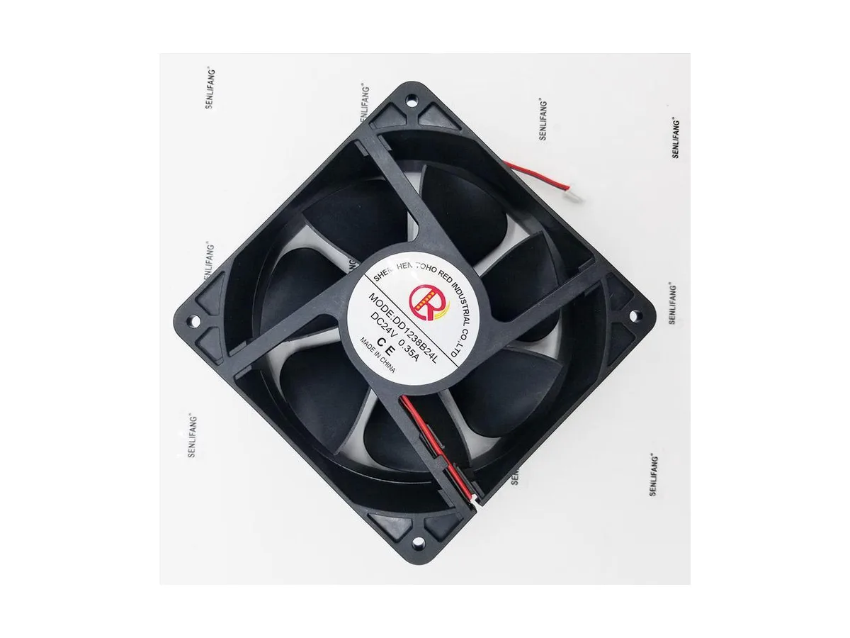 Fans Fans 12038 IP55 24V 0.35A 2-wire 120x120x38mm case fan — product photo