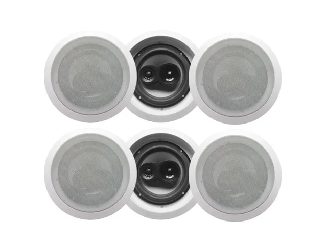 Acoustic Audio Acoustic Audio CS-IC63-3PR 6.5" 3-Way In-Ceiling Speakers (3 Pair) — product photo