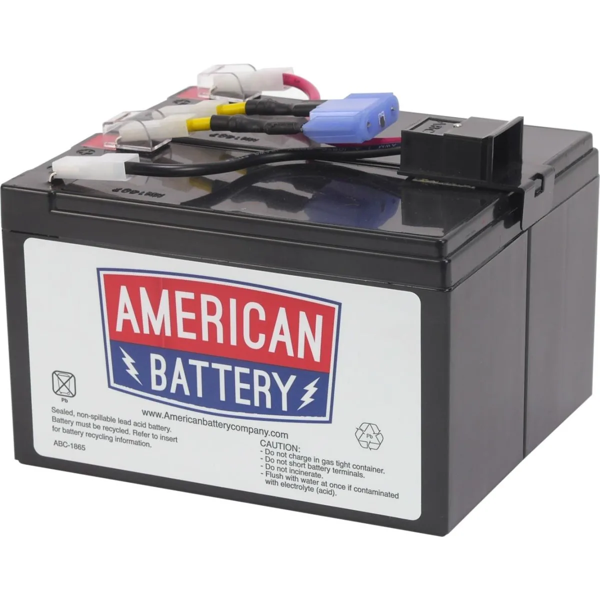 American Battery American Battery RBC48 PDU 2x 12V 7000mAh — product photo