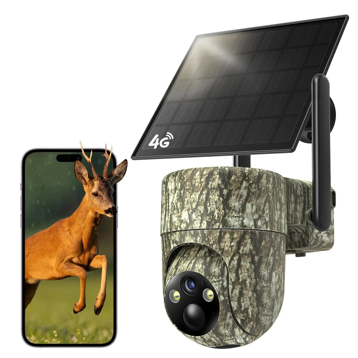 TKENPRO CB84S 4G LTE Trail Camera 2K 360° 2 Pack — product photo