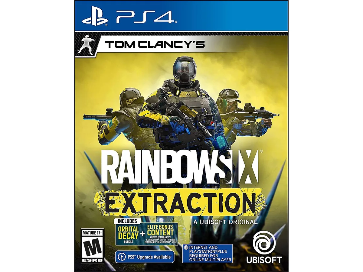 Ubisoft Ubisoft 10663 Tom Clancy's Rainbow Six Extraction Limited Edition ps4 video game — product photo