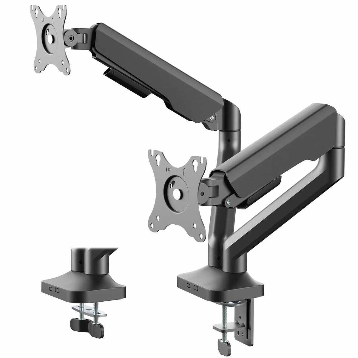 VIVO VIVO Pneumatic Dual Ultrawide Monitor Arm Mount 35" 26.4 lbs — product photo