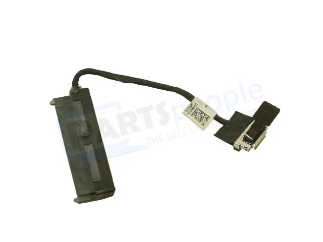 Flat black SATA cable with small connectors, part V9P47