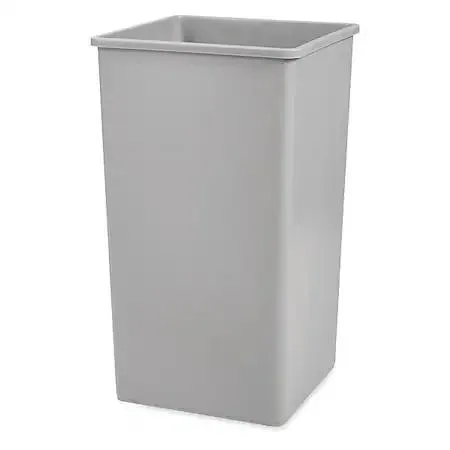 Rubbermaid Rubbermaid FG395900 Gray 50 gal Square Indoor Plastic — product photo