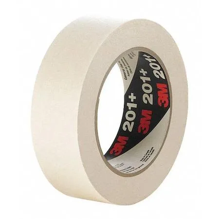 3M 3M 201+ Masking Tape Tan 24mm x 60yd — product photo