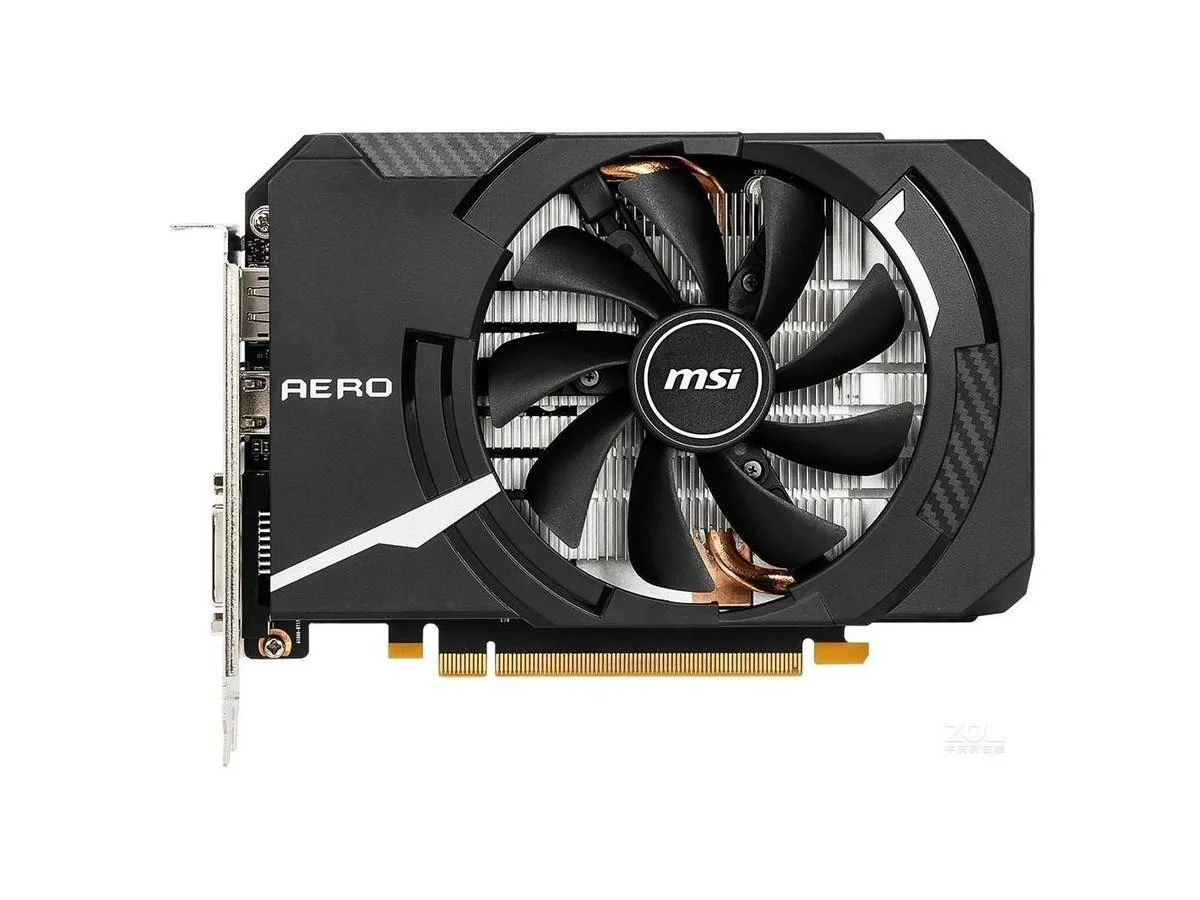 MSI MSI GeForce GTX 1660 SUPER AERO ITX OC graphics card — product photo