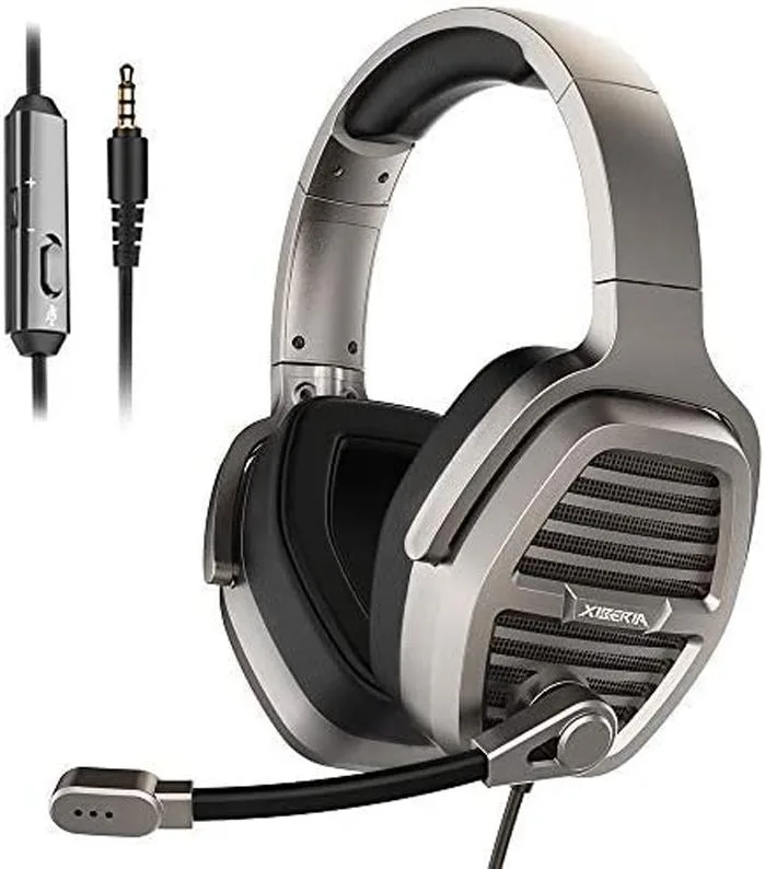 XIBERIA XIBERIA V21 3.5mm Silver Gaming Headset — product photo