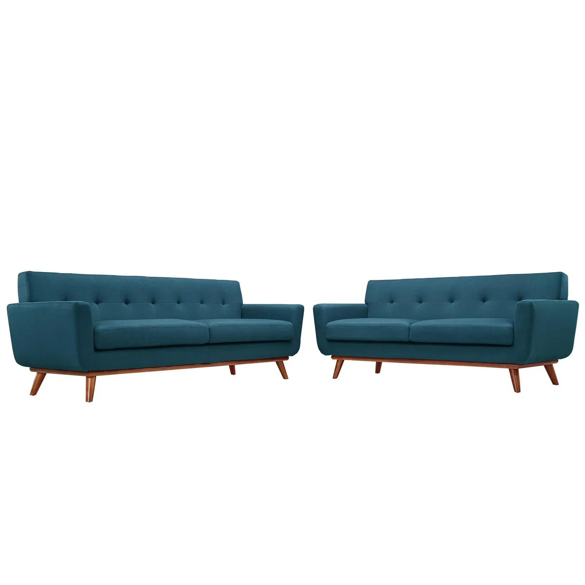 Modway Furniture Modway Furniture Engage Loveseat and Sofa Set Azure — product photo