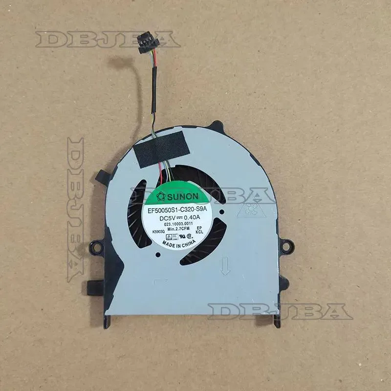 DBTLAP DBTLAP CPU Cooler Fan for Dell Latitude 3340 EF50050S1-C320-S9A 023.10003.0011 990WG 5V .4A — product photo