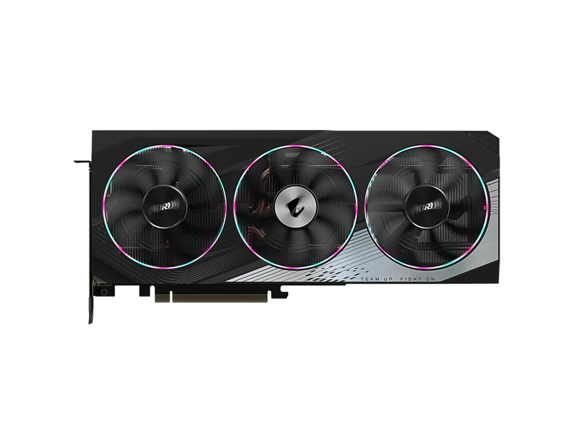 GIGABYTE GIGABYTE GV-N4060AORUS E-8GD GeForce RTX 4060 graphics card — product photo