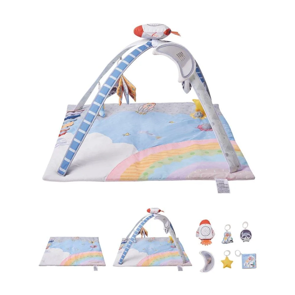VEVOR VEVOR Baby Play Gym Mat 35.0 x 35.0 in with 6 Sensory Toys — product photo