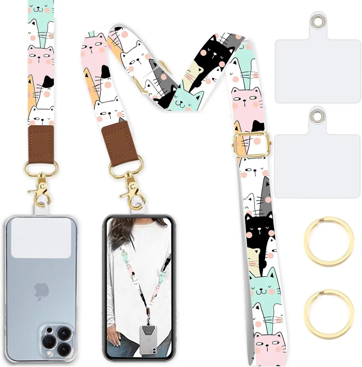 MCHOSE MCHOSE Phone Lanyard Wrist Strap Crossbody Adjustable — product photo