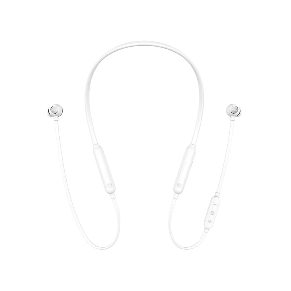 QCY QCY L1 White Neckband Headphones — product photo