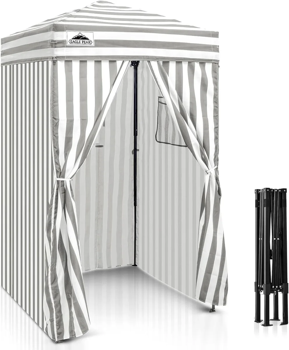 usbroway usbroway Flex Ultra Compact 4x4 Pop-up Canopy Gray/White — product photo