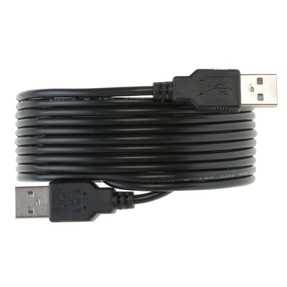 No Sew No Sew USB 2.0 Type A to Type A Male Cable 3 ft — product photo