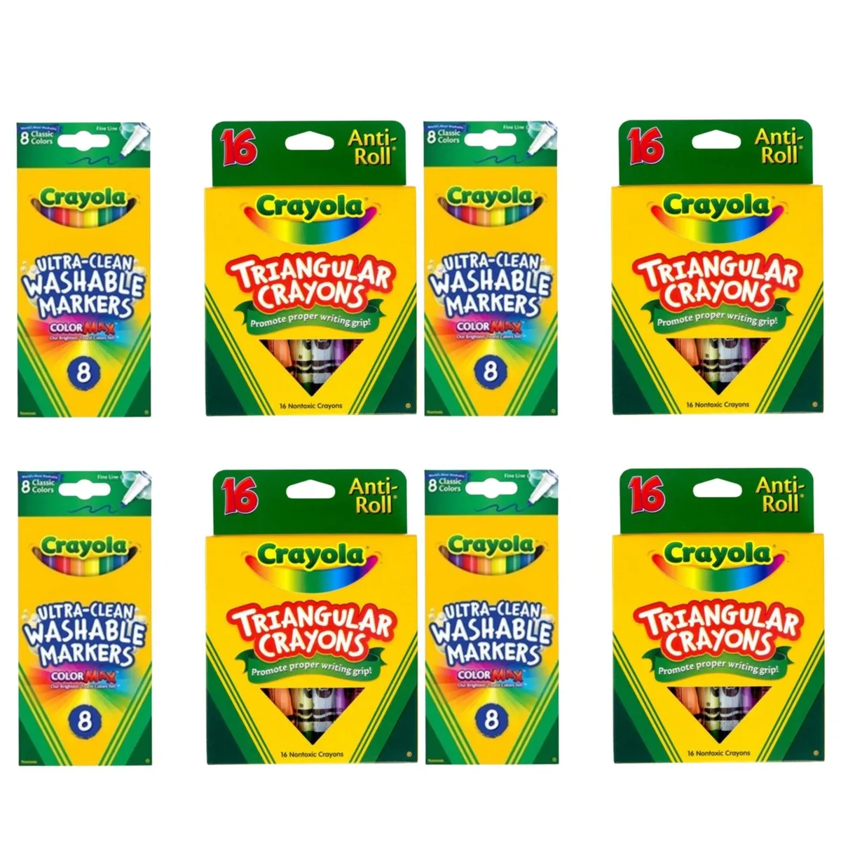 Crayola Crayola SP-53653773156670 illustration set 32 markers 64 crayons — product photo