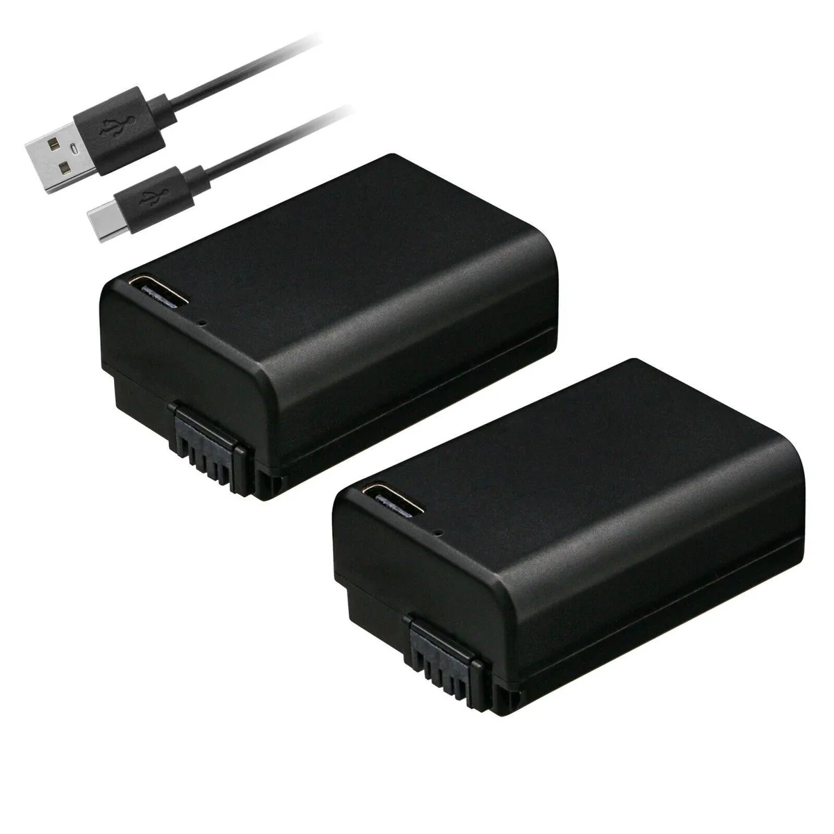 Kastar Kastar NP-FW50D 2-pack camera battery NP-FW50 W Series NEX/EVF BC-VW1 BC-TRW 1650mAh 11.8Wh — product photo