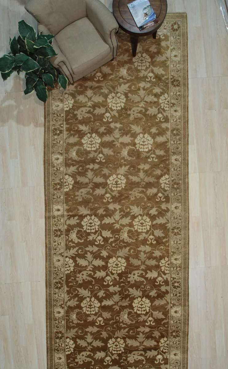 EORC EORC Handmade Wool Ningxia Runner 6'1 x 16'2 Beige — product photo