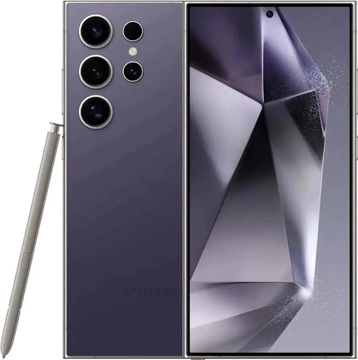 SAMSUNG SAMSUNG Galaxy S24 Ultra 5G 256GB Titanium Violet 6.8 Inches cell phones - unlocked — product photo