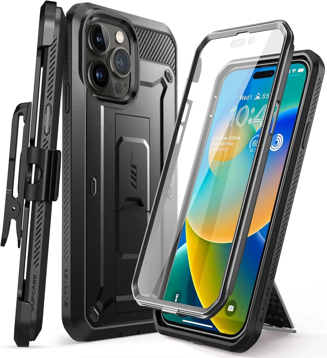 TAURKENAM TAURKENAM iPhone 14 Pro 6.1" 2022 Case Black — product photo