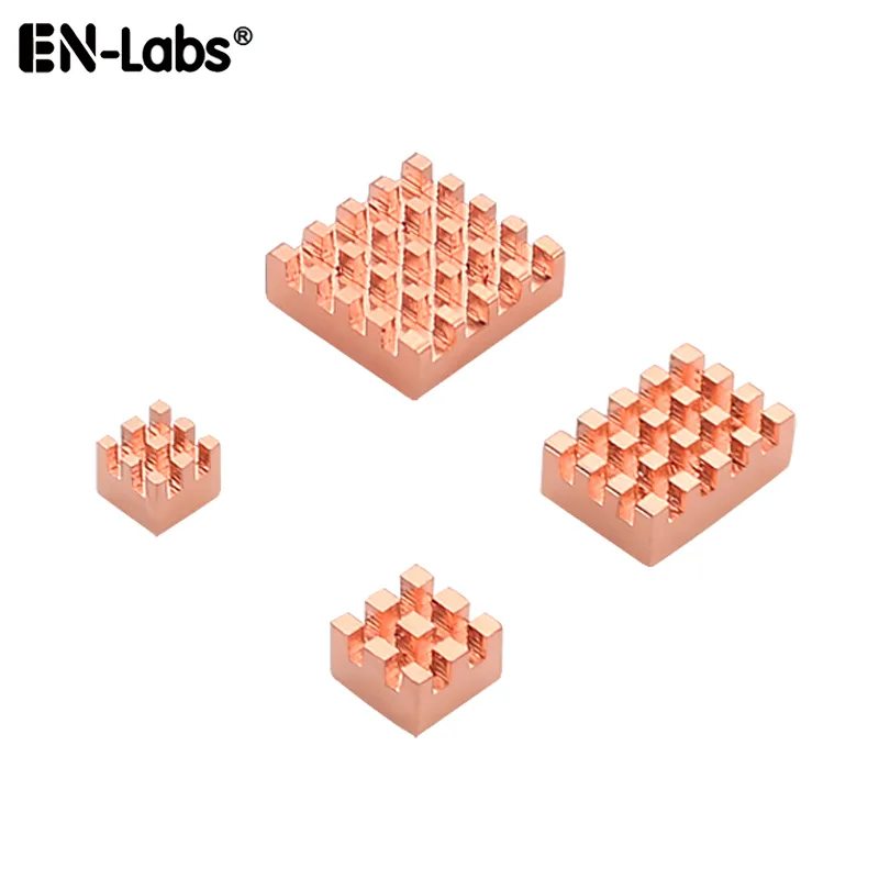 EN-Labs EN-Labs Copper Heatsink Kit for Raspberry Pi 4 Model B (2019) — product photo