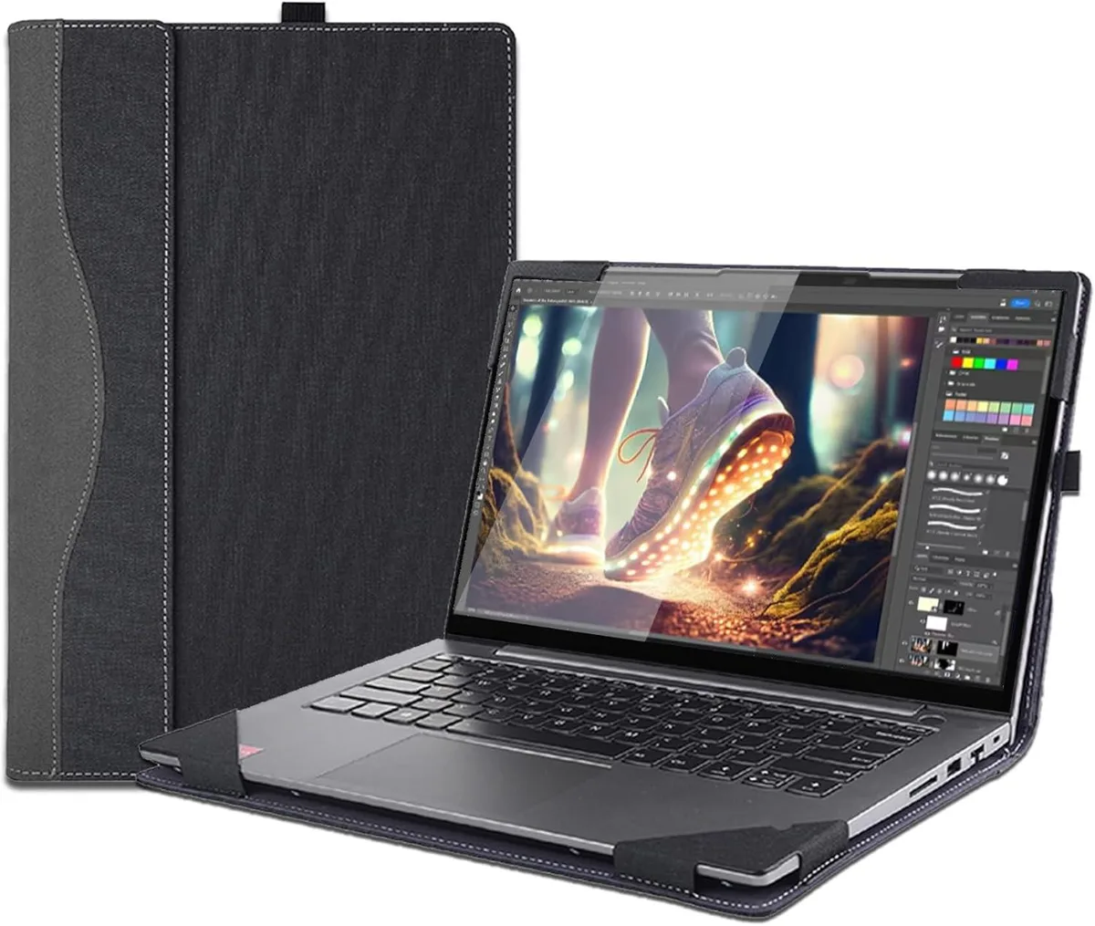 BONAEVER BONAEVER 16 inch laptop case for Lenovo Yoga 7 &amp; Yoga Slim 7 Pro, Gray — product photo