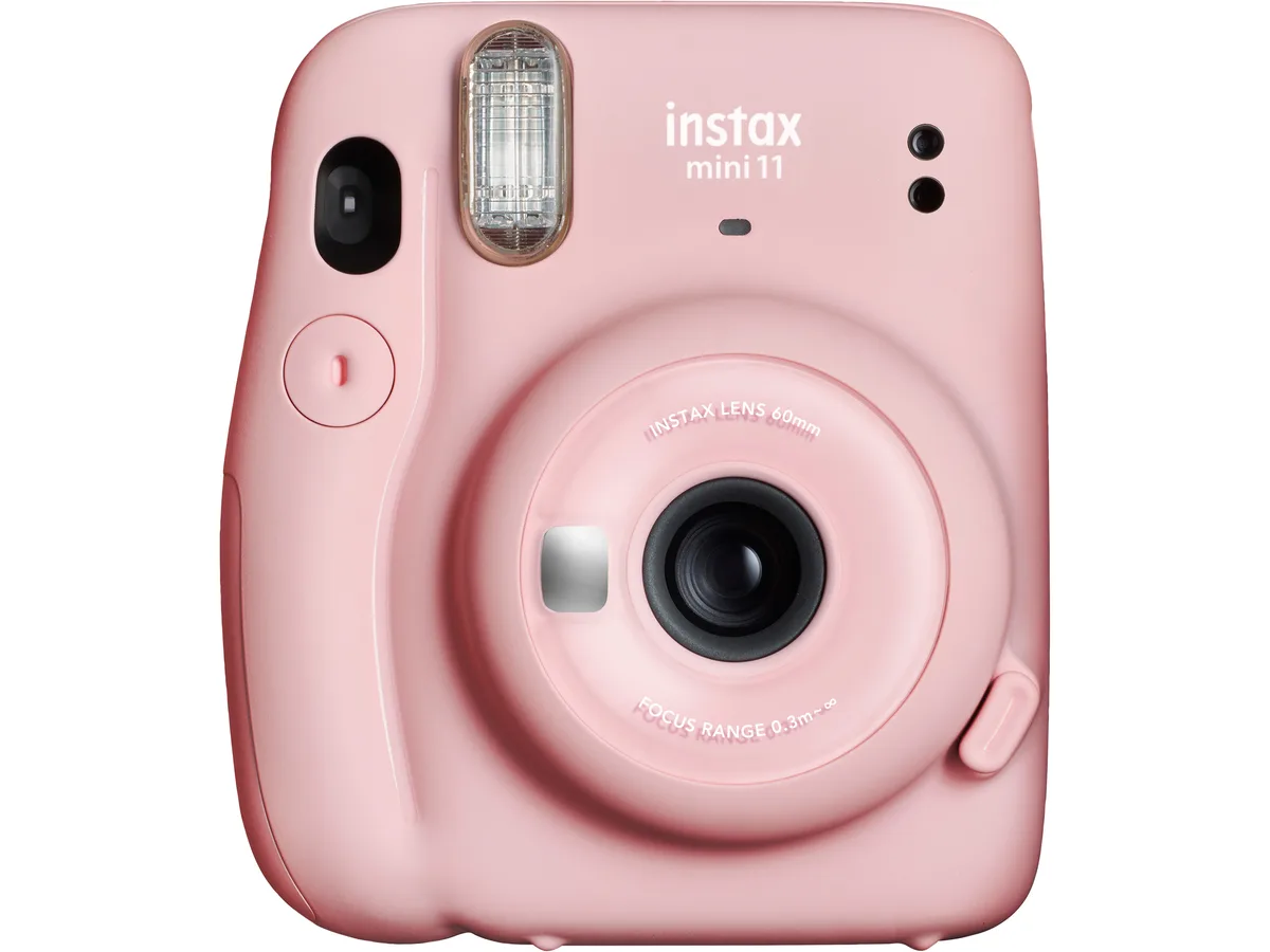 FUJIFILM FUJIFILM 16654774 INSTAX Mini 11 Blush Pink shoot camera — product photo