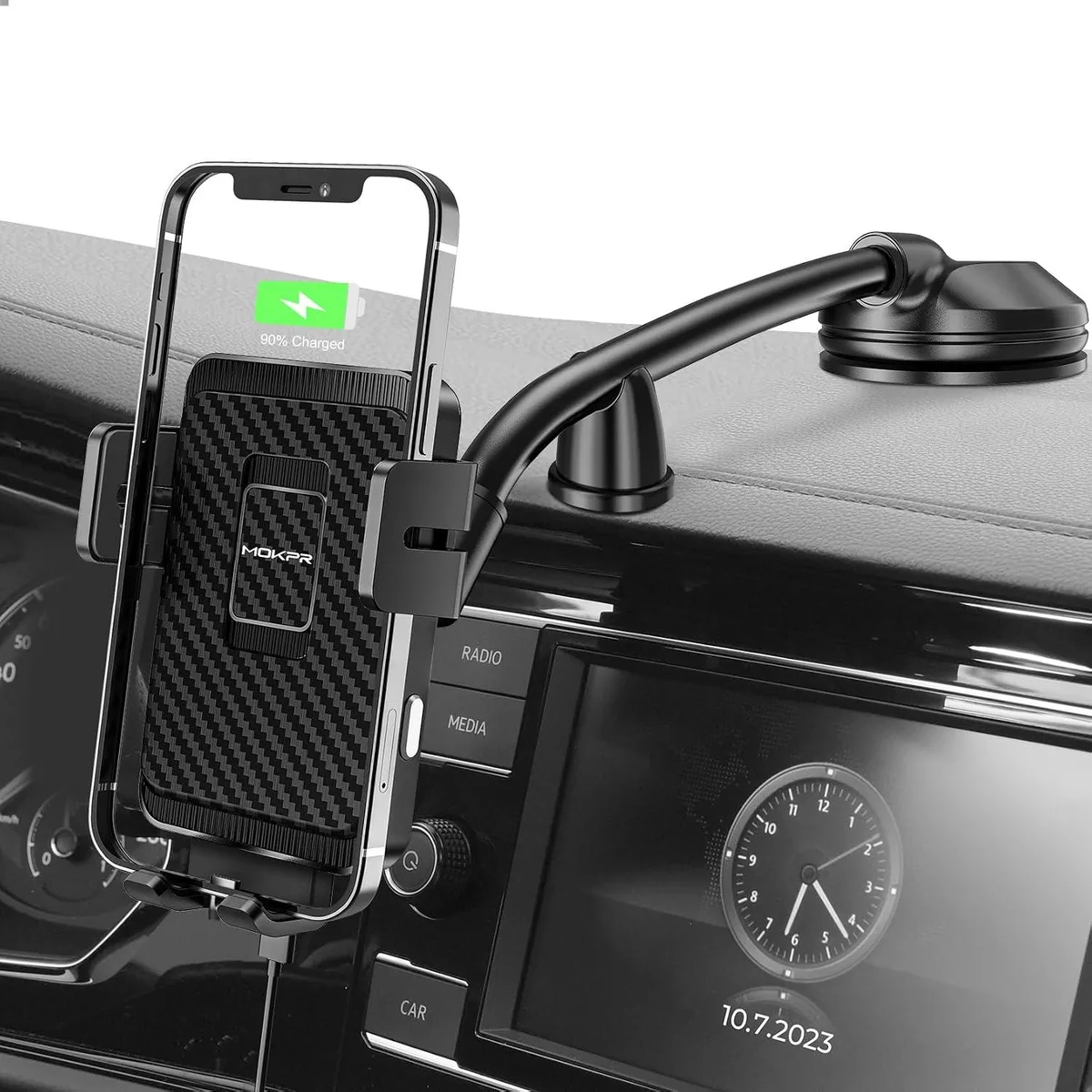 Hamzan Hamzan MOKPR 15W Wireless Car Charger Auto-Clamping — product photo
