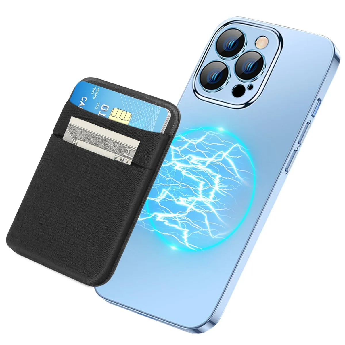 Viator Gear Magnetic Lycra Card Holder Black — product photo