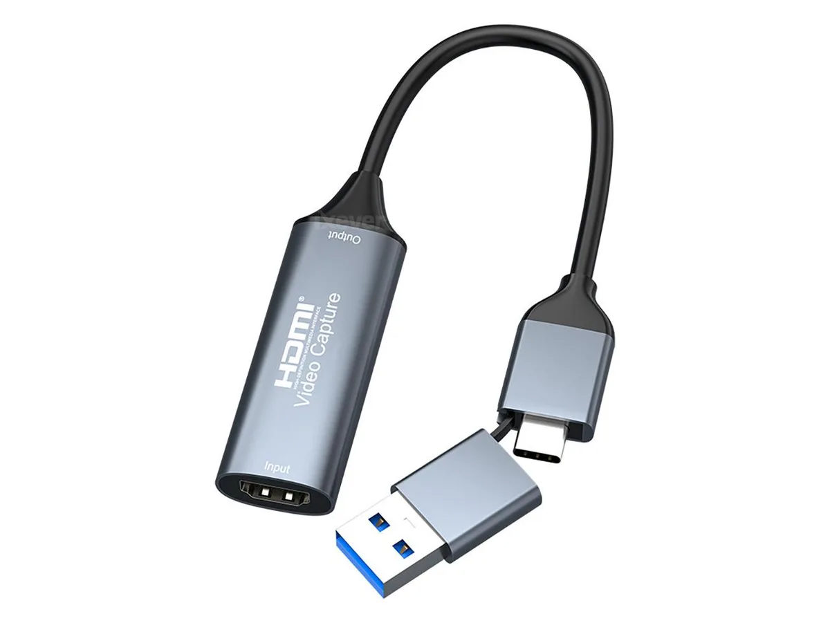 iXever iXever USB 2.0 HDMI to USB-C Video Capturing Device 4K 1080P — product photo