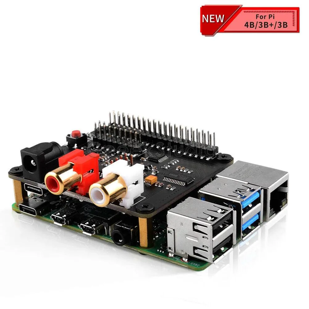 BFKK BFKK X930 HiFi DAC HAT Bluetooth 5.0 Raspberry Pi — product photo