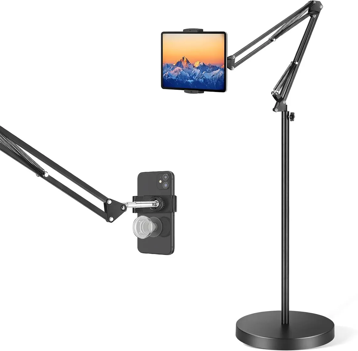 MCHOSE MCHOSE Tablet Floor Stand 12lb Base Adjustable 4.7-13 inch — product photo