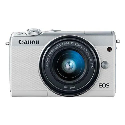 Canon Canon 2210C011 EOS M100 White 24.2MP 3.0in LCD Kit — product photo