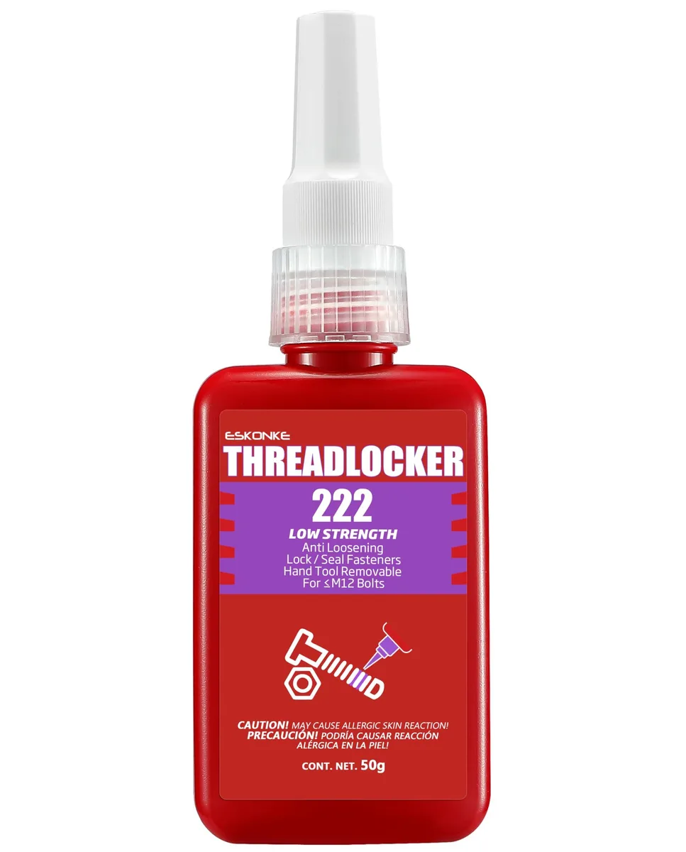 Purple 222 thread locker bottle 50 ml