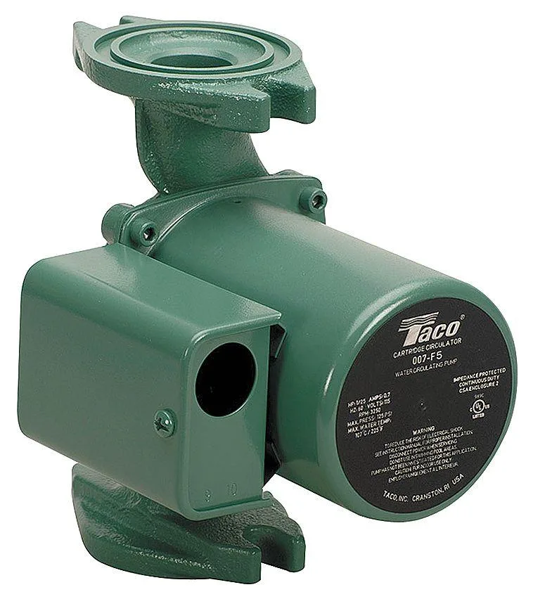Taco Inc Taco Inc 007-SF5 115V 1/25 hp 23 gpm thermostat — product photo