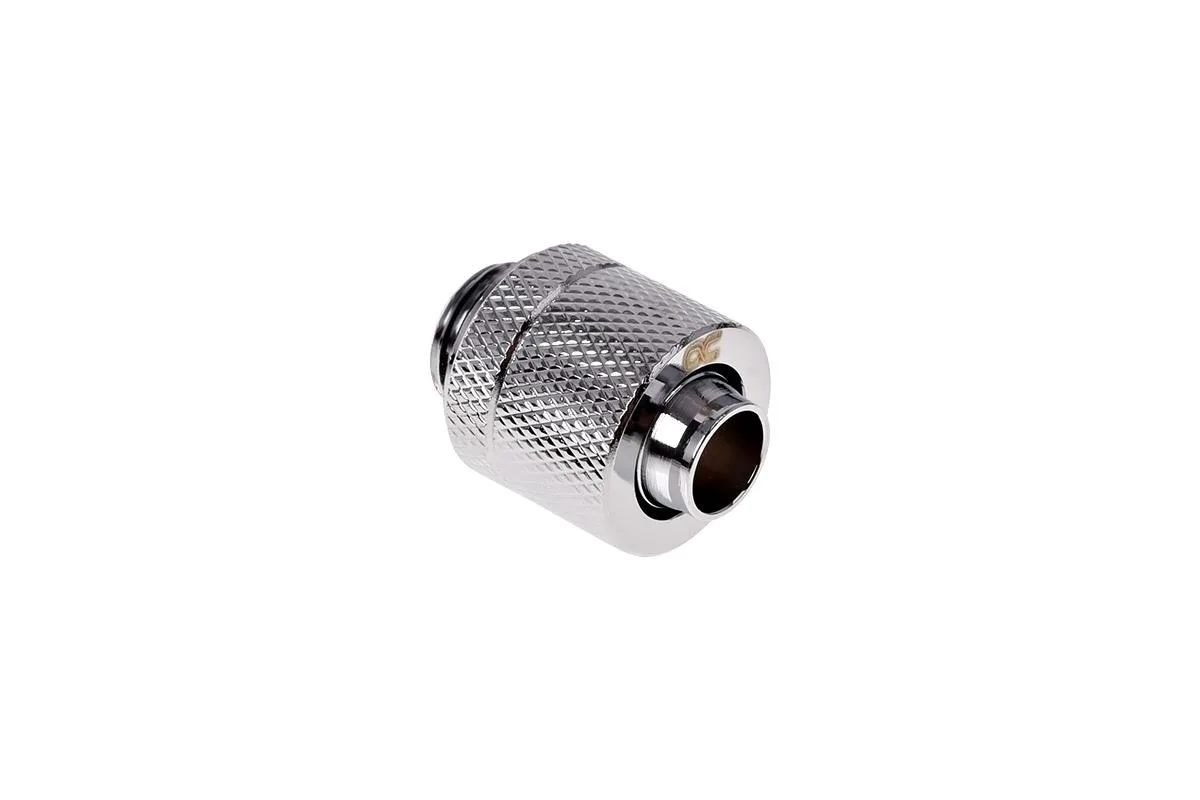 Alphacool Alphacool HF G1/4 3/8"ID x 1/2"OD Compression Fitting Chrome Six Pack 17386 — product photo